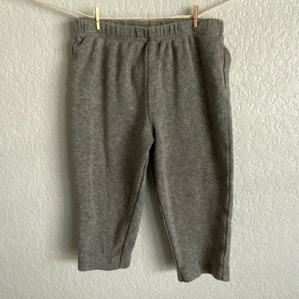 Gray sweatpants